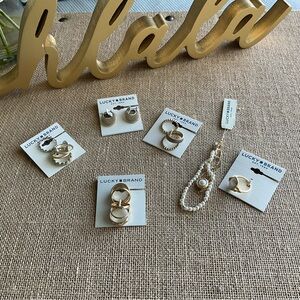 LUCKY BRAND Gold and Silver Women's Jewelry Set